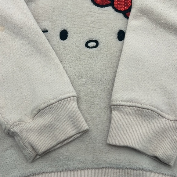 Hello Kitty hooded sweater with sequenced bow - Picture 5 of 8